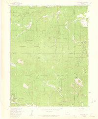 Meridian Hill 1957 topographic map thumbnail