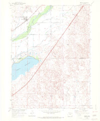Merino 1951 topographic map thumbnail