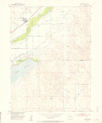 Merino 1951 topographic map thumbnail