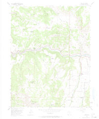 Mesa 1955 topographic map thumbnail