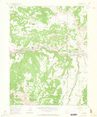 Mesa 1955 topographic map preview
