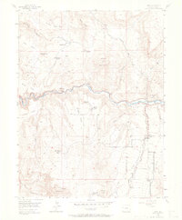 Mesa 1955 topographic map preview