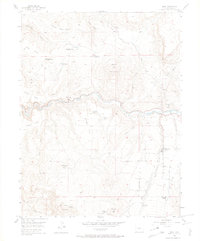 Mesa 1955 topographic map preview