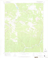 Matchless Mountain 1967 topographic map thumbnail