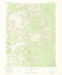 Mc Curdy Mountain 1956 topographic map thumbnail