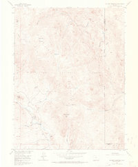 Mc Curdy Mountain 1956 topographic map thumbnail