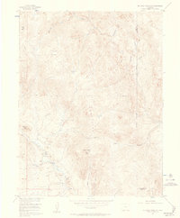 Mc Curdy Mountain 1956 topographic map thumbnail