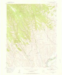 Mc Intosh Mountain 1954 topographic map thumbnail