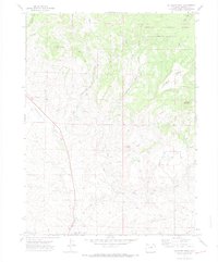 Mc Inturf Mesa 1971 topographic map thumbnail