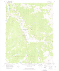 Pando 1970 topographic map preview