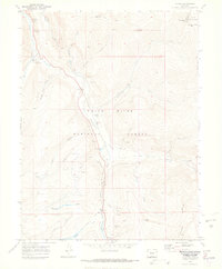 Pando 1970 topographic map preview