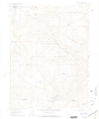 Panorama Peak 1962 topographic map thumbnail