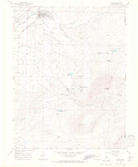 Paonia 1965 topographic map thumbnail