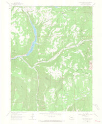 Paonia Reservoir 1964 topographic map thumbnail