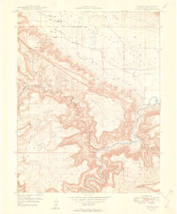 Paradox 1949 topographic map thumbnail