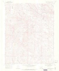 Pargin Mountain 1968 topographic map thumbnail