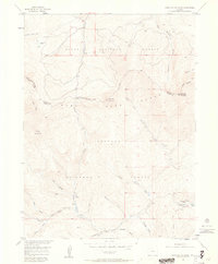 Parkview Mountain 1956 topographic map thumbnail