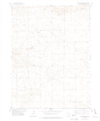 Pawnee Buttes 1977 topographic map thumbnail
