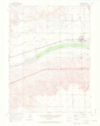 Ovid 1953 topographic map thumbnail