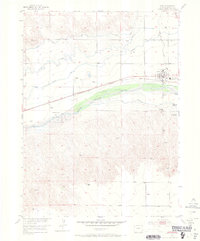 Ovid 1953 topographic map preview