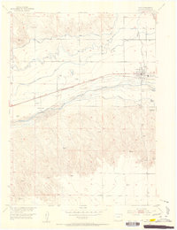 Ovid 1953 topographic map preview