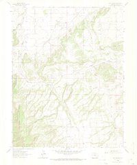 Owl Canyon 1963 topographic map thumbnail