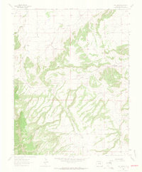Owl Canyon 1963 topographic map thumbnail