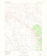 Owl Ridge 1955 topographic map thumbnail