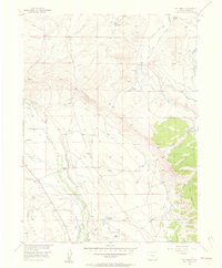 Owl Ridge 1955 topographic map thumbnail