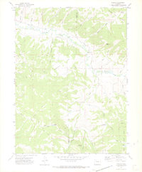 Pagoda 1971 topographic map thumbnail