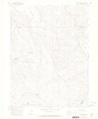 Pagoda Peak 1966 topographic map thumbnail