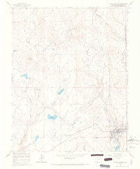 Pagosa Springs 1964 topographic map thumbnail