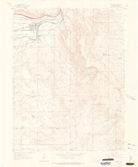 Palisade 1962 topographic map thumbnail