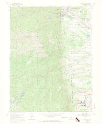 Palmer Lake 1961 topographic map thumbnail
