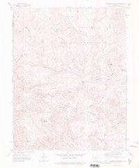 Palomino Mountain 1973 topographic map thumbnail