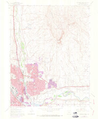 Northeast Pueblo 1961 topographic map thumbnail