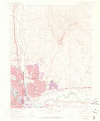 Northeast Pueblo 1961 topographic map thumbnail