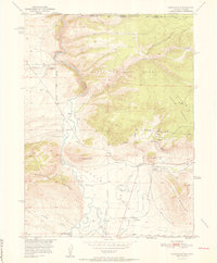 Northgate 1952 topographic map preview
