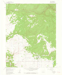 Nucla 1960 topographic map thumbnail