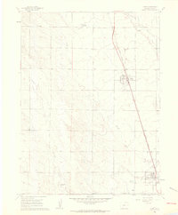 Nunn 1960 topographic map preview