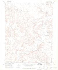 O V Mesa 1972 topographic map thumbnail