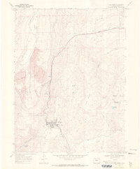 Oak Creek 1969 topographic map thumbnail