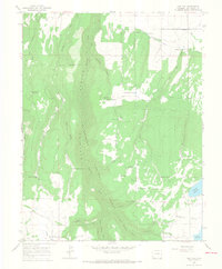 Oak Hill 1964 topographic map thumbnail