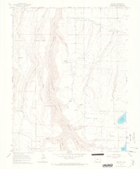 Oak Hill 1964 topographic map thumbnail