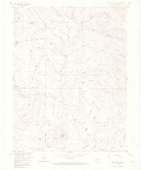 Observatory Rock 1958 topographic map thumbnail