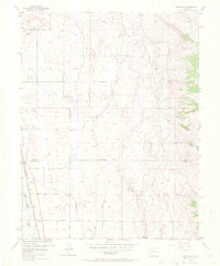 Olathe NW 1955 topographic map thumbnail