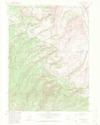 Old Roach 1955 topographic map thumbnail