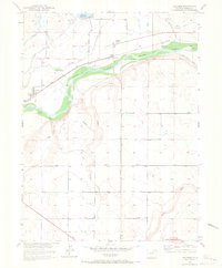 Orchard 1951 topographic map thumbnail