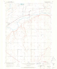 Orchard 1951 topographic map thumbnail