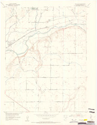 Orchard 1951 topographic map preview